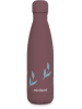Miniland Thermoflasche "Flowers" in Lila - 500 ml