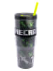Stor Thermobecher "Minecraft" in Schwarz - 860 ml