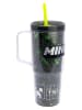 Stor Thermobecher "Minecraft" in Schwarz - 860 ml
