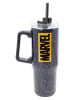 Stor Thermobecher "Marvel" in Schwarz - 920 ml
