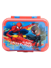 Stor Lunchbox "Spiderman" in Blau/ Rot - (B)17 x (H)13,5 x (T)6,2 cm