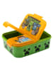Minecraft Lunchbox "Minecraft" in Orange - (L)18 x (B)13,5 x (H)5,5 cm