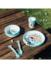 Stor 5tlg. Geschirr-Set "Bluey" in Hellblau