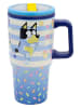 Stor Thermobecher "Bluey" in Hellblau - 640 ml
