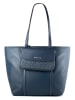 Michael Kors Leder-Schultertasche in Dunkelblau - (B)33 x (H)30 x (T)11 cm