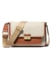 Michael Kors Schoudertas crème/lichtbruin - (B)24 x (H)16 x (D)8 cm