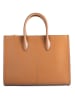 Michael Kors Leren handtas lichtbruin - (B)35 x (H)27 x (D)11 cm