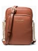 Michael Kors Leren schoudertas lichtbruin - (B)20 x (H)15 x (D)7 cm