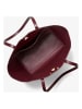 Michael Kors Leder-Shopper in Bordeaux - (B)40 x (H)37 x (T)13 cm