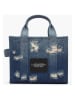 Marc Jacobs Henkeltasche in Dunkelblau - (B)26 x (H)21 x (T)13 cm