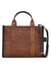 Marc Jacobs Leren handtas lichtbruin - (B)33 x (H)26 x (D)15 cm