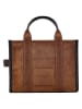 Marc Jacobs Leren handtas lichtbruin - (B)33 x (H)26 x (D)15 cm