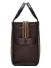 Marc Jacobs Skórzana torebka w kolorze jasnobrązowym - 33 x 26 x 15 cm