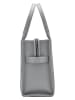 Marc Jacobs Skórzany shopper bag w kolorze szarym - 42 x 34 x 16 cm