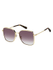 Marc Jacobs Dames zonnebril goudkleurig/roze