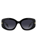 Marc Jacobs Damen-Sonnenbrille in Schwarz/ Grau