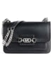 Michael Kors Leder-Umhängetasche in Schwarz - (B)23 x (H)16 x (T)8 cm