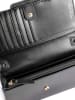 Michael Kors Leder-Umhängetasche in Schwarz - (B)18 x (H)11 x (T)4 cm