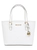 Michael Kors Handtas wit - (B)27,3 x (H)19,1 x (D)10,2 cm