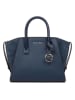 Michael Kors Leren handtas donkerblauw - (B)31 x (H)19 x (D)13 cm