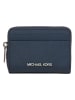 Michael Kors Leder-Geldbörse in Dunkelblau - (B)11,5 x (H)8,5 x (T)2,5 cm
