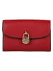 Michael Kors Leren portemonnee rood - (B)11 x (H)7 x (D)3 cm