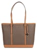 Michael Kors Skórzany shopper bag w kolorze brązowym - 43 x 29 x 15 cm