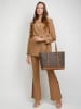 Michael Kors Leren shopper bruin/lichtbruin - (B)43 x (H)29 x (D)15 cm
