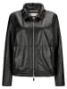 Milestone Lederjacke "Riley" in Schwarz