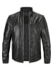 Milestone Lederjacke "Jumper" in Schwarz