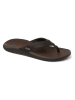 Reef Leren teenslippers "Offshore" bruin
