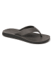 Reef Leren teenslippers "Ojai Classic" antraciet