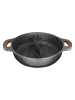 Sitram 2-częściowy zestaw w kolorze czarnym - Ø 28 cm