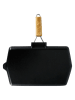 Sitram Patelnia grillowa "Tradifonte" w kolorze czarnym - 21 x 35 cm