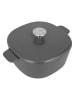 Sitram 2-delige set: smoorpan grijs/zwart - 3 l