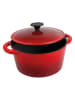 Sitram 2-delige set: smoorpan ''Grand Chef'' rood - 2,5 l