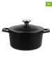 Sitram 2tlg. Set: Schmortopf "Mini" in Schwarz - 700 ml