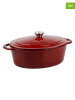 Sitram 2-delige set: smoorpan "Tradifonte" rood - 4 l
