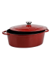 Sitram 2-delige set: smoorpan "Tradifonte" rood - 4 l