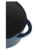 Sitram 2-delige set: smoorpan blauw - 4 l