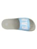 GAP Pantoletten "Murphy" in Hellblau/ Grau