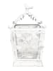 Clayre & Eef Lantaarn wit - (B)20 x (H)35 x (D)20 cm