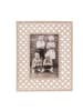 Clayre & Eef Bilderrahmen in Weiß/ Beige - (B)18 x (H)23 cm