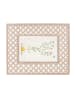 Clayre & Eef Fotolijst wit/beige - (B)18 x (H)23 cm