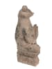 Clayre & Eef Dekofigur "Frosch" in Beige - (B)27 x (H)37 x (T)17 cm
