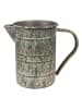 Clayre & Eef Decokan lichtgrijs - (B)19 x (H)15 x (D)10 cm