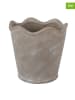 Clayre & Eef Doniczki (2 szt.) w kolorze szarym - wys. 12 x Ø 13 cm
