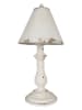 Clayre & Eef Lampa stołowa w kolorze białym - wys. 55 x Ø 26 cm