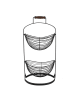 Clayre & Eef Standregal in Schwarz/ Braun - (B)27 x (H)57 x (T)19 cm