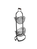 Clayre & Eef Standregal in Schwarz/ Braun - (B)27 x (H)57 x (T)19 cm